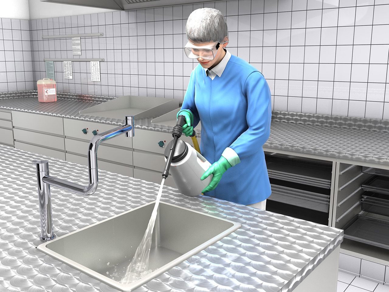 Gefahrstoffe und Feuchtarbeit in der Gebäudereinigung