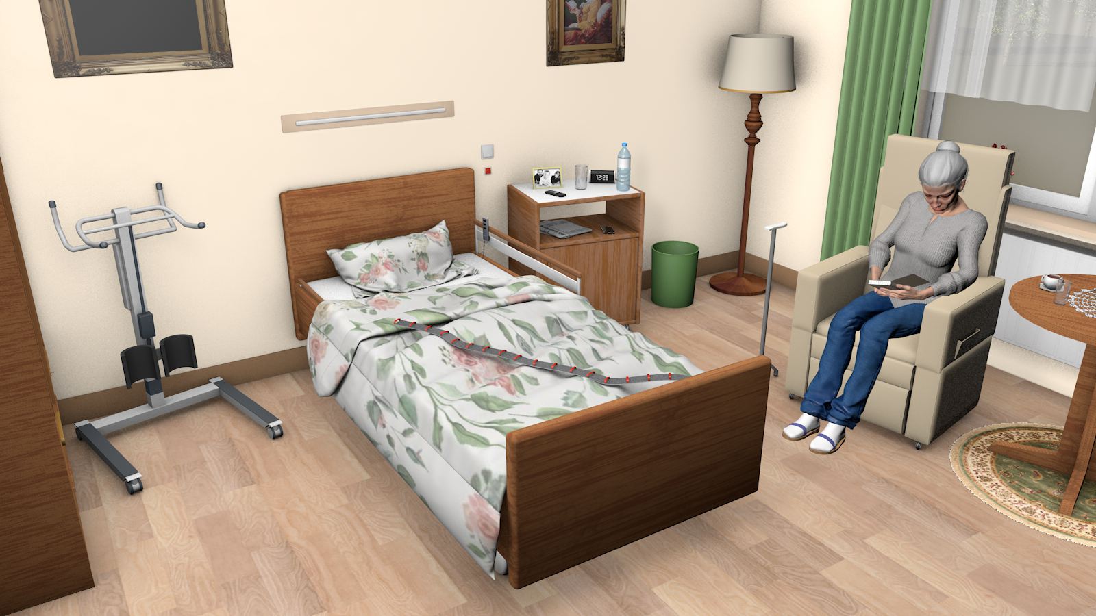 Bewegen von Menschen